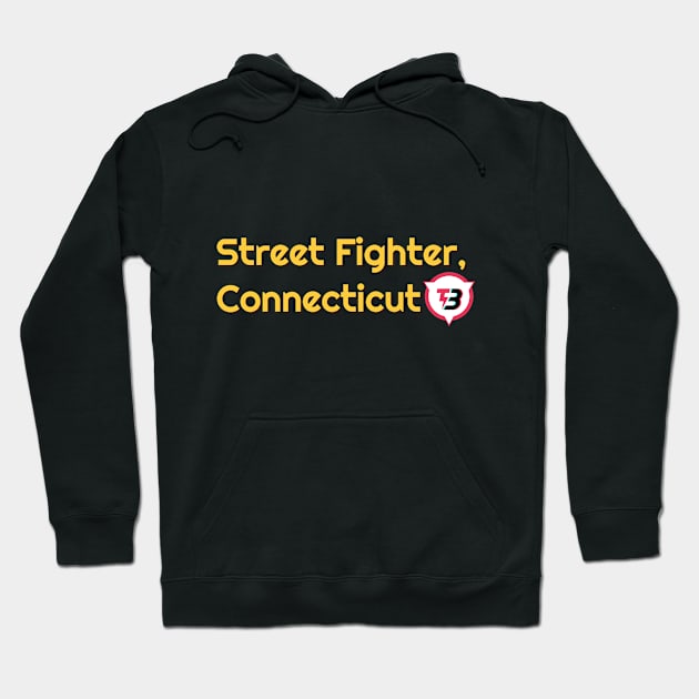 Street Fighter Connecticut Hoodie by OfCourse